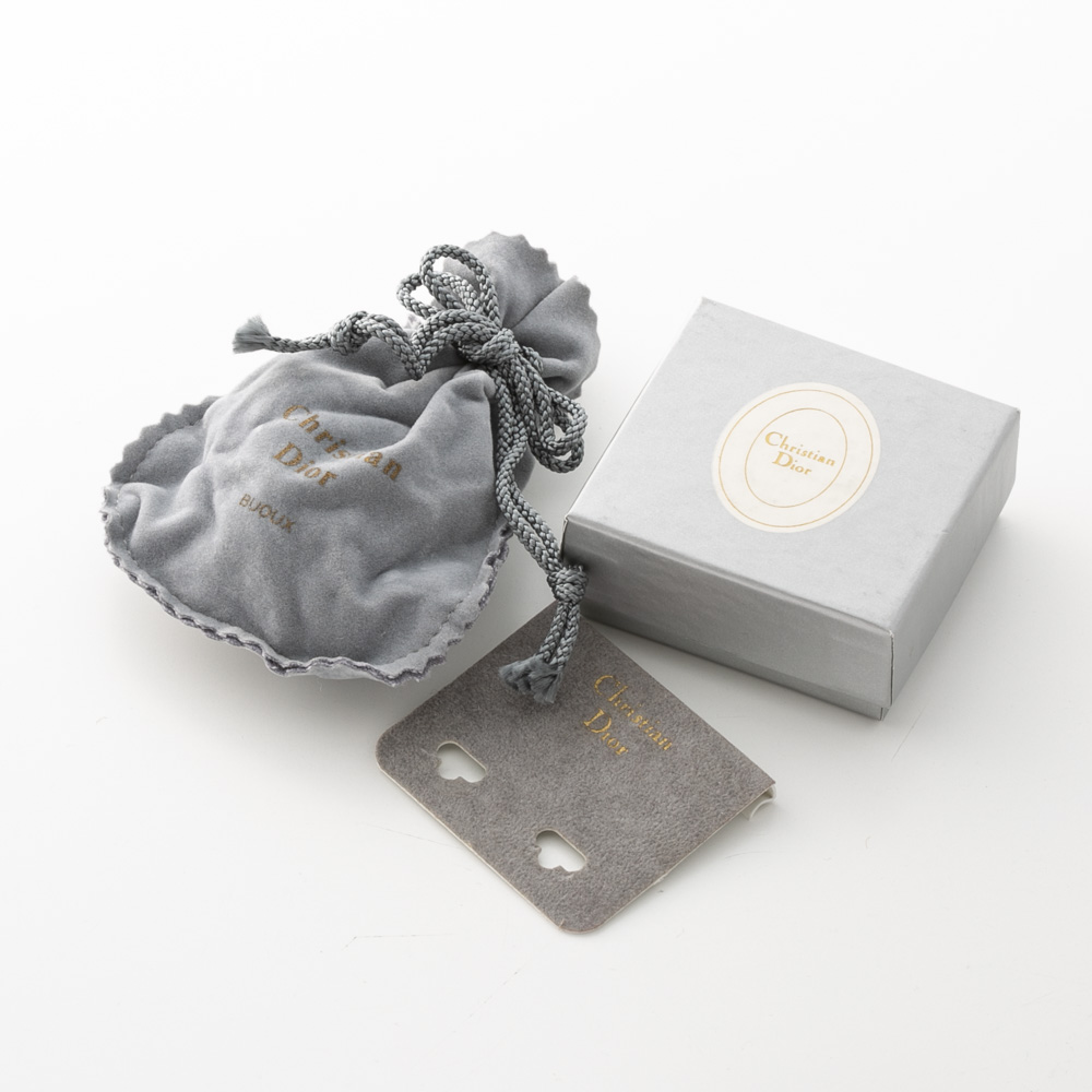 【ヴィンテージ・中古】ディオール DIOR CDサークルリースイヤリング【FITHOUSE ONLINE SHOP】