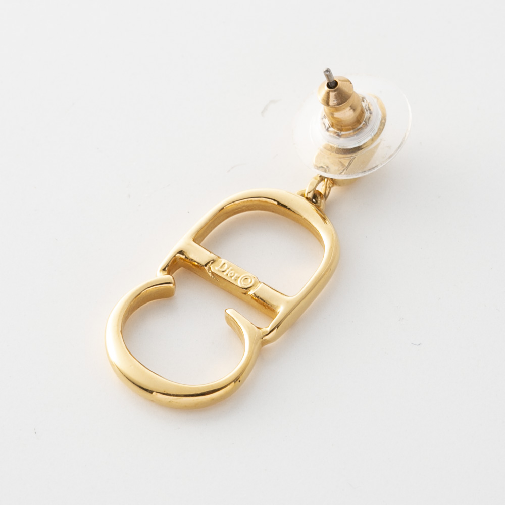 【ヴィンテージ・中古】ディオール DIOR CDロゴピアス【FITHOUSE ONLINE SHOP】