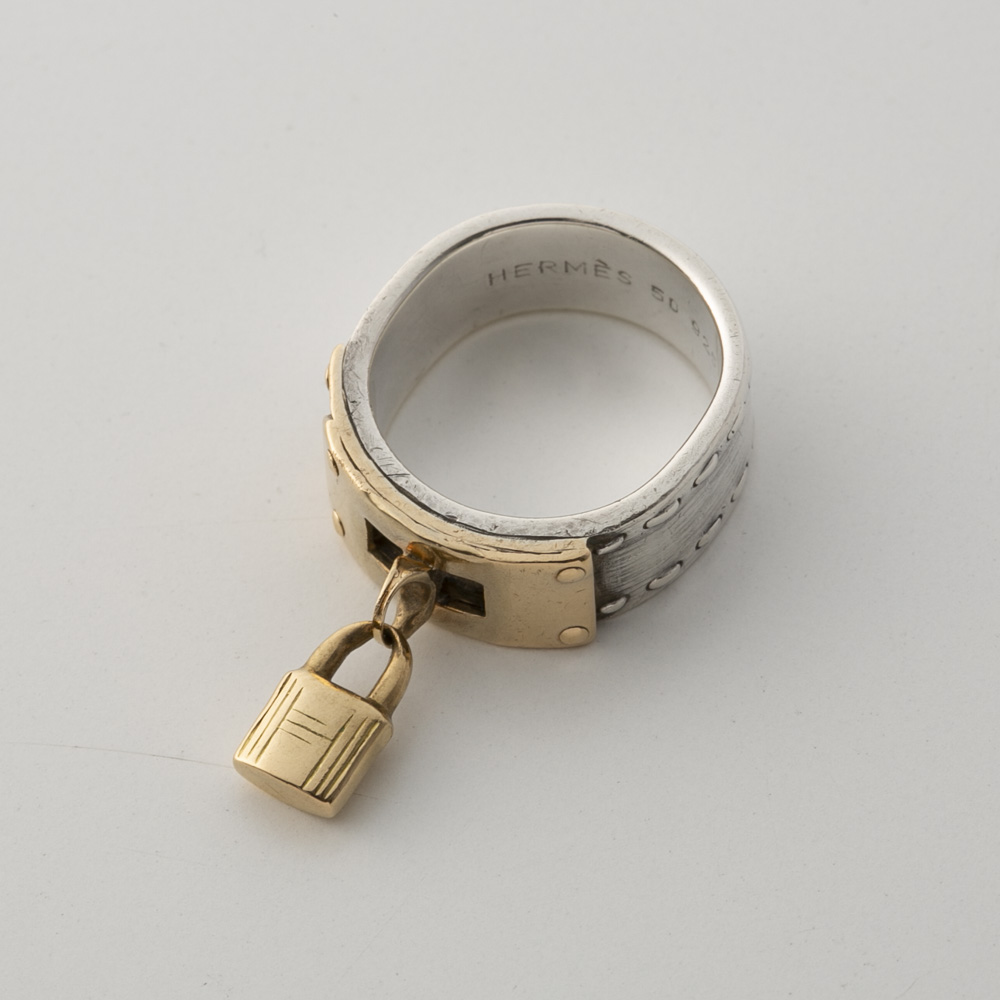 【ヴィンテージ・中古】エルメス HERMES 指輪 ケリーリング 50【FITHOUSE ONLINE SHOP】