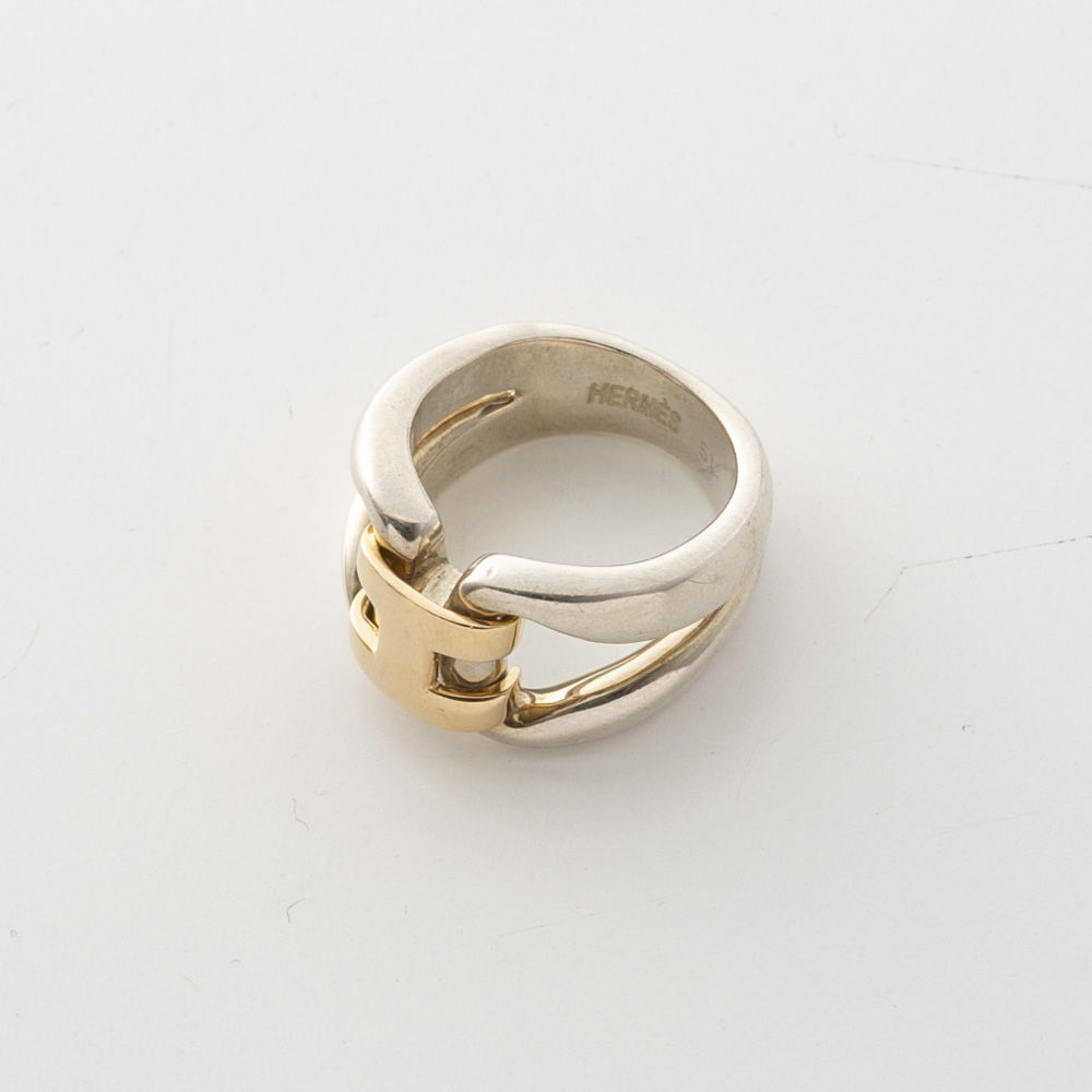 【ヴィンテージ・中古】エルメス HERMES 指輪 ヒストリーリング【FITHOUSE ONLINE SHOP】