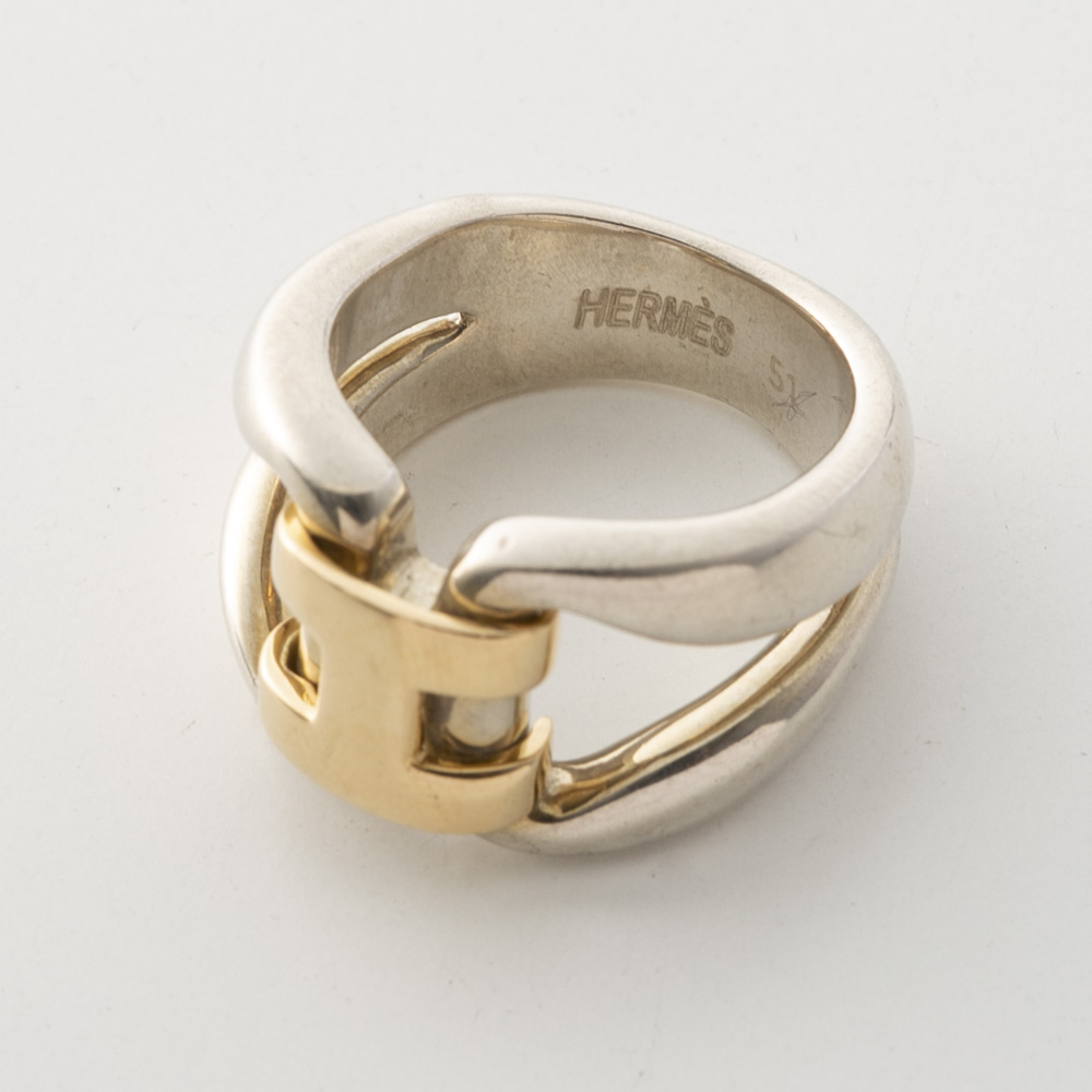 【ヴィンテージ・中古】エルメス HERMES 指輪 ヒストリーリング【FITHOUSE ONLINE SHOP】