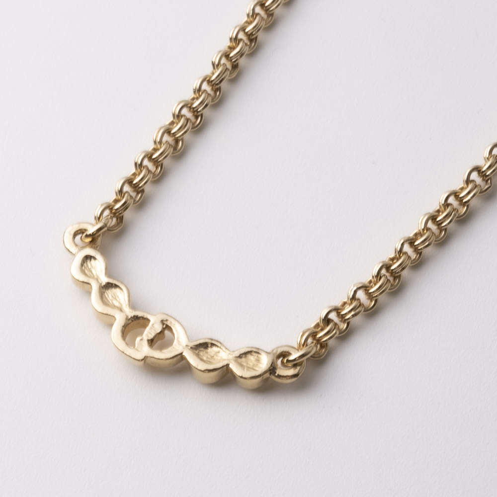 ヴィンテージ・中古】ディオール DIOR 4ラインストーン CDロゴ 