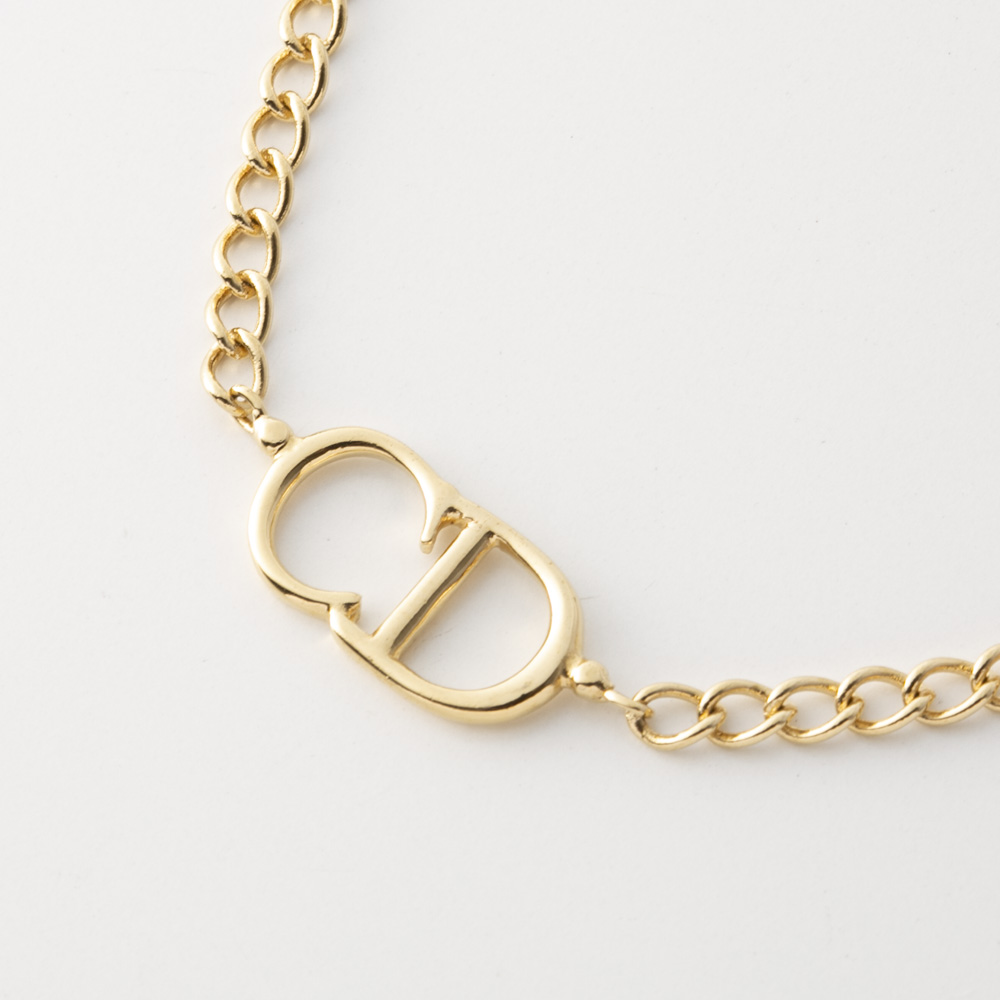 【ヴィンテージ・中古】ディオール DIOR CDロゴ大ネックレス【FITHOUSE ONLINE SHOP】