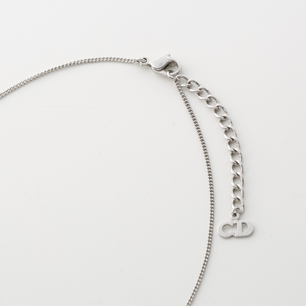 【ヴィンテージ・中古】ディオール DIOR 円盤ロゴネックレス【FITHOUSE ONLINE SHOP】