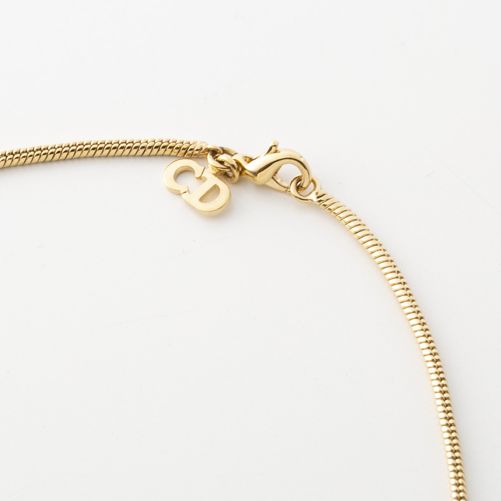 【ヴィンテージ・中古】ディオール DIOR ビッグオーバルネックレス【FITHOUSE ONLINE SHOP】