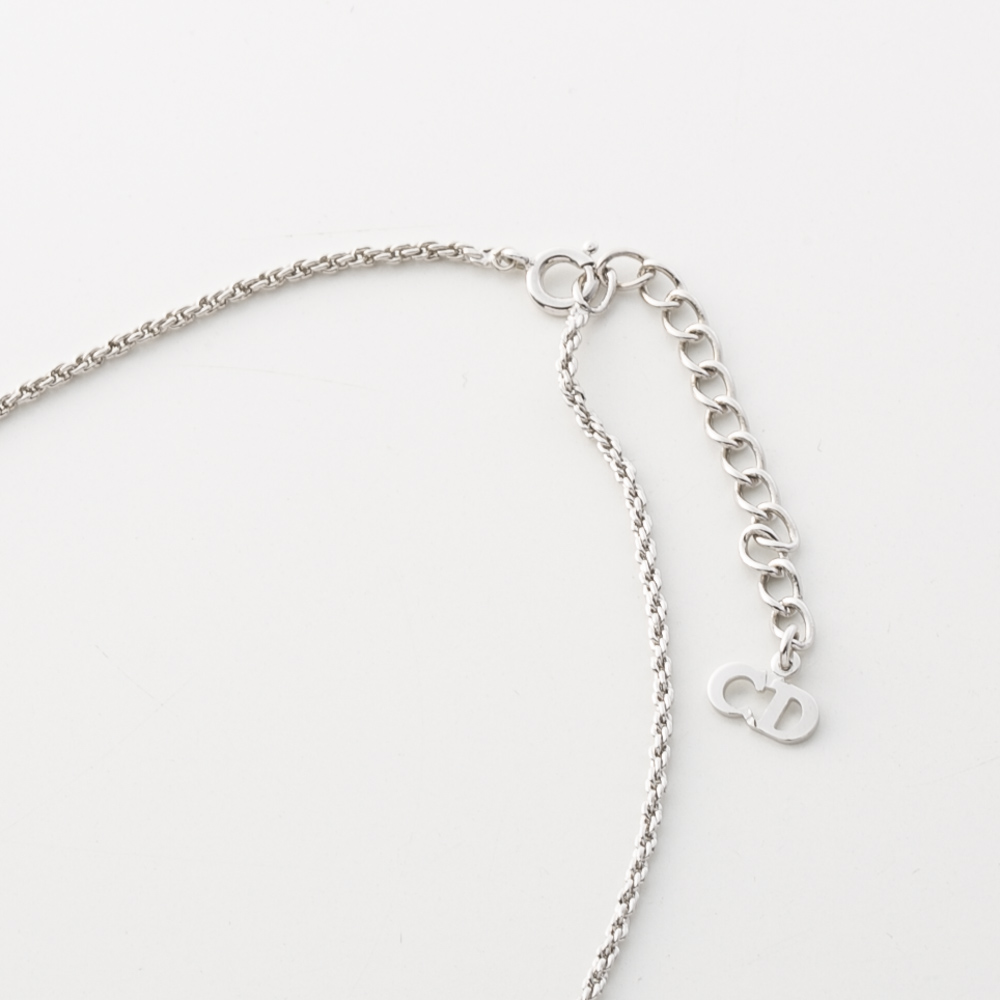 【ヴィンテージ・中古】ディオール DIOR 丸CDロゴリースネックレス【FITHOUSE ONLINE SHOP】
