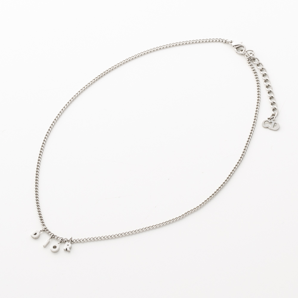 【ヴィンテージ・中古】ディオール DIOR ミニロゴネックレス【FITHOUSE ONLINE SHOP】