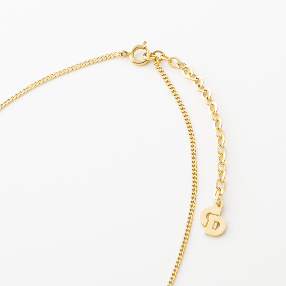 【ヴィンテージ・中古】ディオール DIOR 楕円 CDロゴネックレス【FITHOUSE ONLINE SHOP】