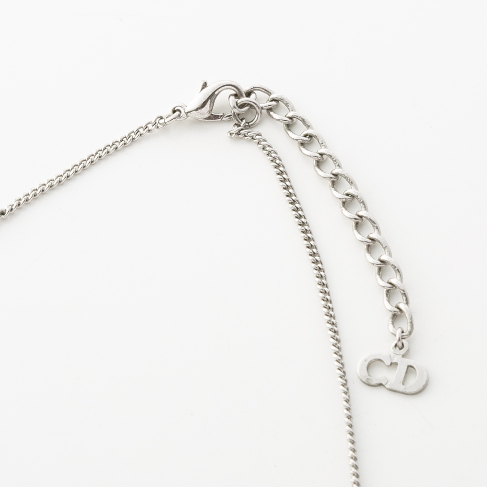 【ヴィンテージ・中古】ディオール DIOR ミニロゴネックレス【FITHOUSE ONLINE SHOP】