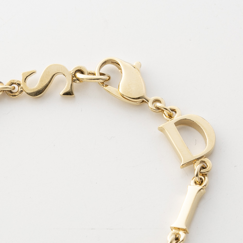 【ヴィンテージ・中古】ディオール DIOR PARIS ロゴブレスレット【FITHOUSE ONLINE SHOP】