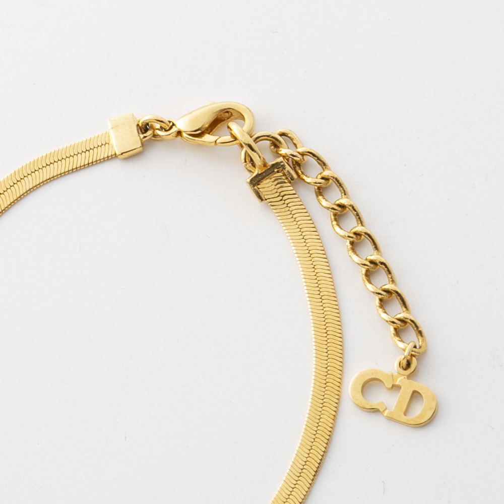 【ヴィンテージ・中古】ディオール DIOR リボンモチーフブレスレット【FITHOUSE ONLINE SHOP】