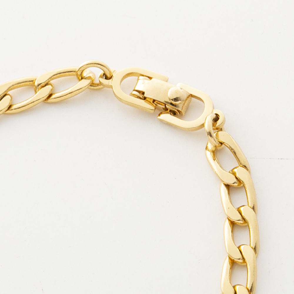 【ヴィンテージ・中古】ディオール DIOR プレートCDストーン付きブレスレット【FITHOUSE ONLINE SHOP】
