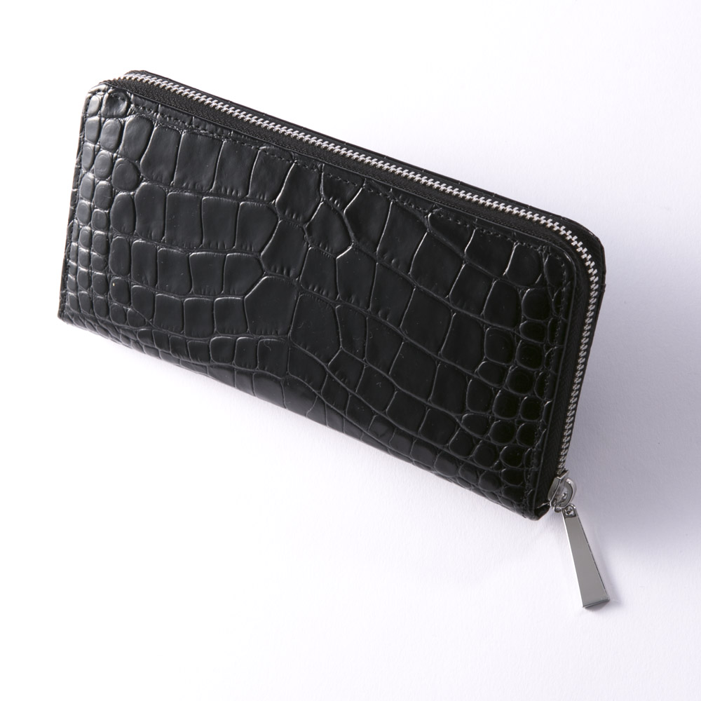 エモダ EMODA 長財布 クロコ型牛革ラウンドウォレット EM-9793【FITHOUSE ONLINE SHOP】