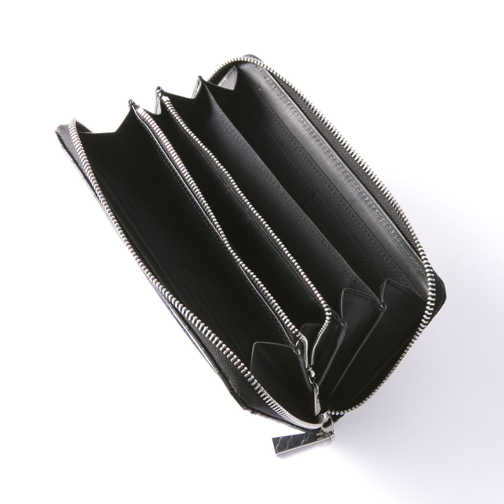 しっかり】 エモダ EMODA 長財布 クロコ型牛革ラウンドウォレット EM-9793ギフトラッピング無料 FIT HOUSE 通販  PayPayモール カード