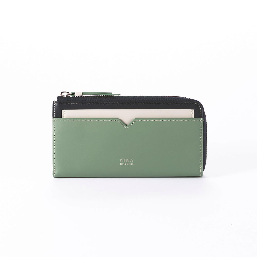 ニナニナリッチ NINA NINA RICCI 長財布 タングラム パース L字 ファスナー NNR3011【FITHOUSE ONLINE SHOP】