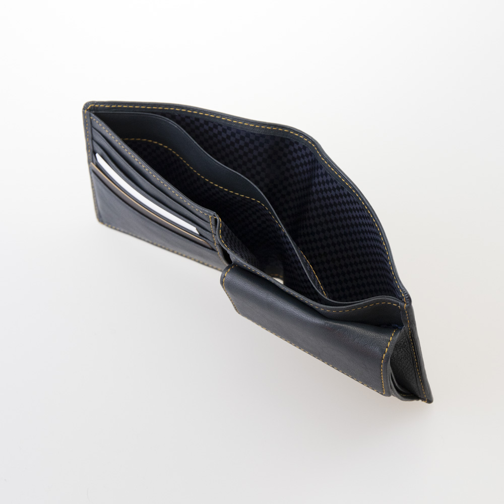 コムサメン COMME CA MEN 折財布 ラミ WCM6743O 86 43A ネイビー【FITHOUSE ONLINE SHOP】