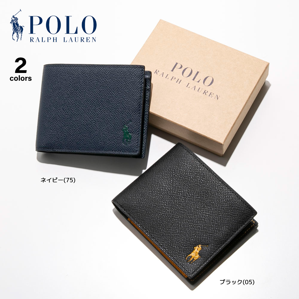 ポロラルフローレン POLO RALPH LAUREN ニューコントラストポニー 折り財布 P-NCP211【FITHOUSE ONLINE SHOP】
