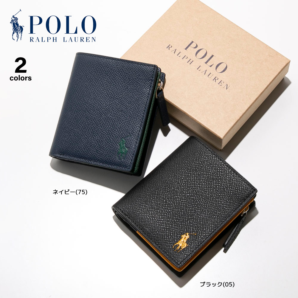 ポロラルフローレン POLO RALPH LAUREN ニューコントラストポニー 折り財布 P-NCP259【FITHOUSE ONLINE SHOP】