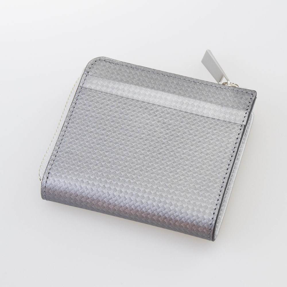 コムサメン COMME CA MEN 折財布 ブロック WCM6835 00 O 81 シルバー【FITHOUSE ONLINE SHOP】