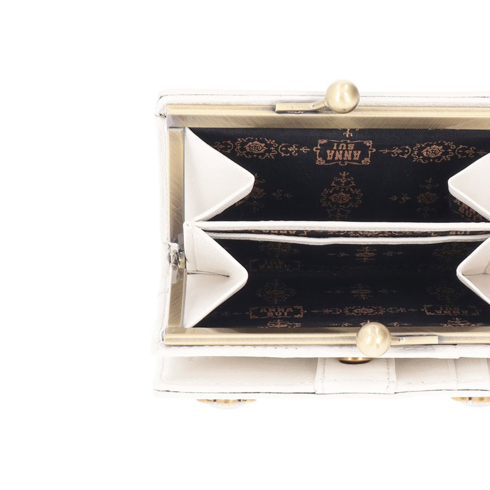 アナスイ ANNA SUI ヴィンテージボタン 口金二つ折り財布 317452【FITHOUSE ONLINE SHOP】
