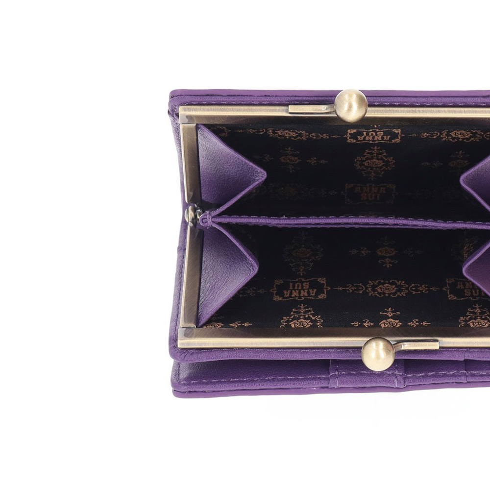 アナスイ ANNA SUI ヴィンテージボタン 口金二つ折り財布 317452【FITHOUSE ONLINE SHOP】