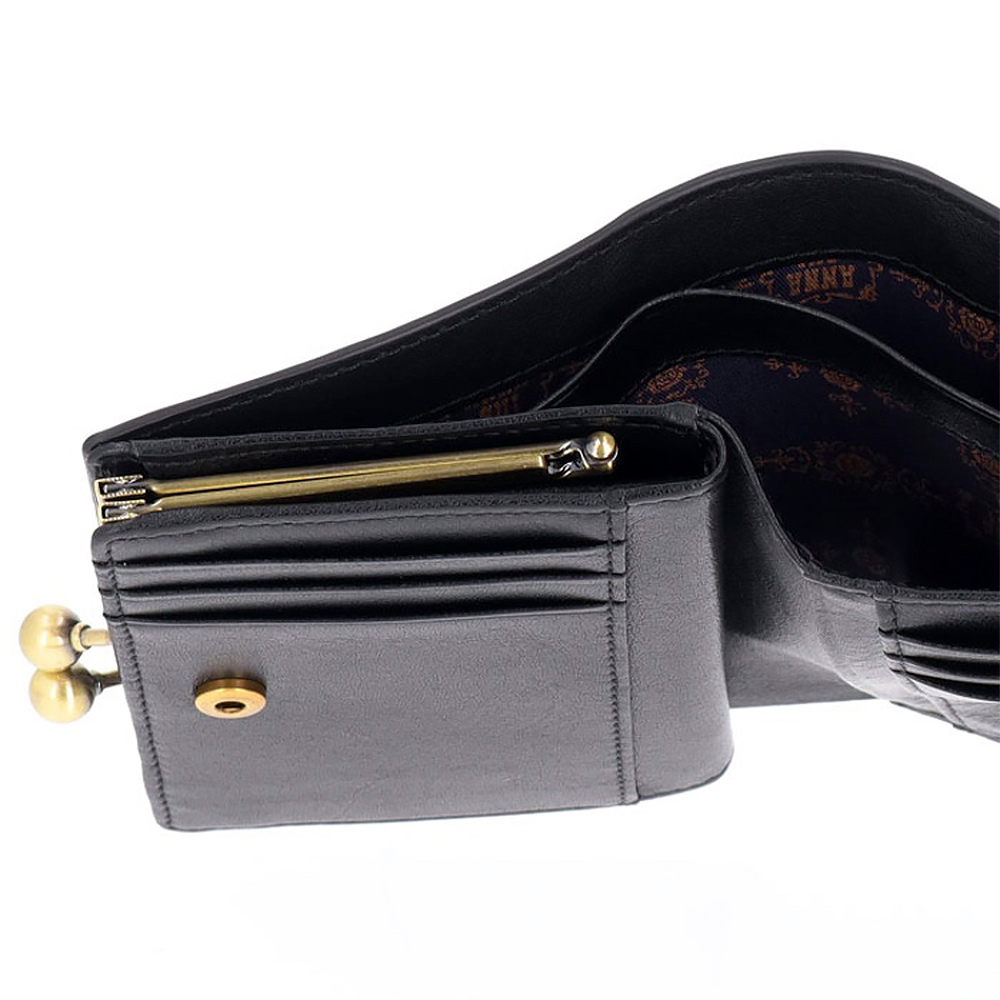 アナスイ ANNA SUI ヴィンテージボタン 口金二つ折り財布 317452【FITHOUSE ONLINE SHOP】
