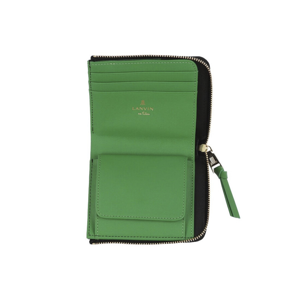 ランバンオンブルー LANVIN en Bleu 折財布 シャンペトル Ｌファスナー 484711【FITHOUSE ONLINE SHOP】
