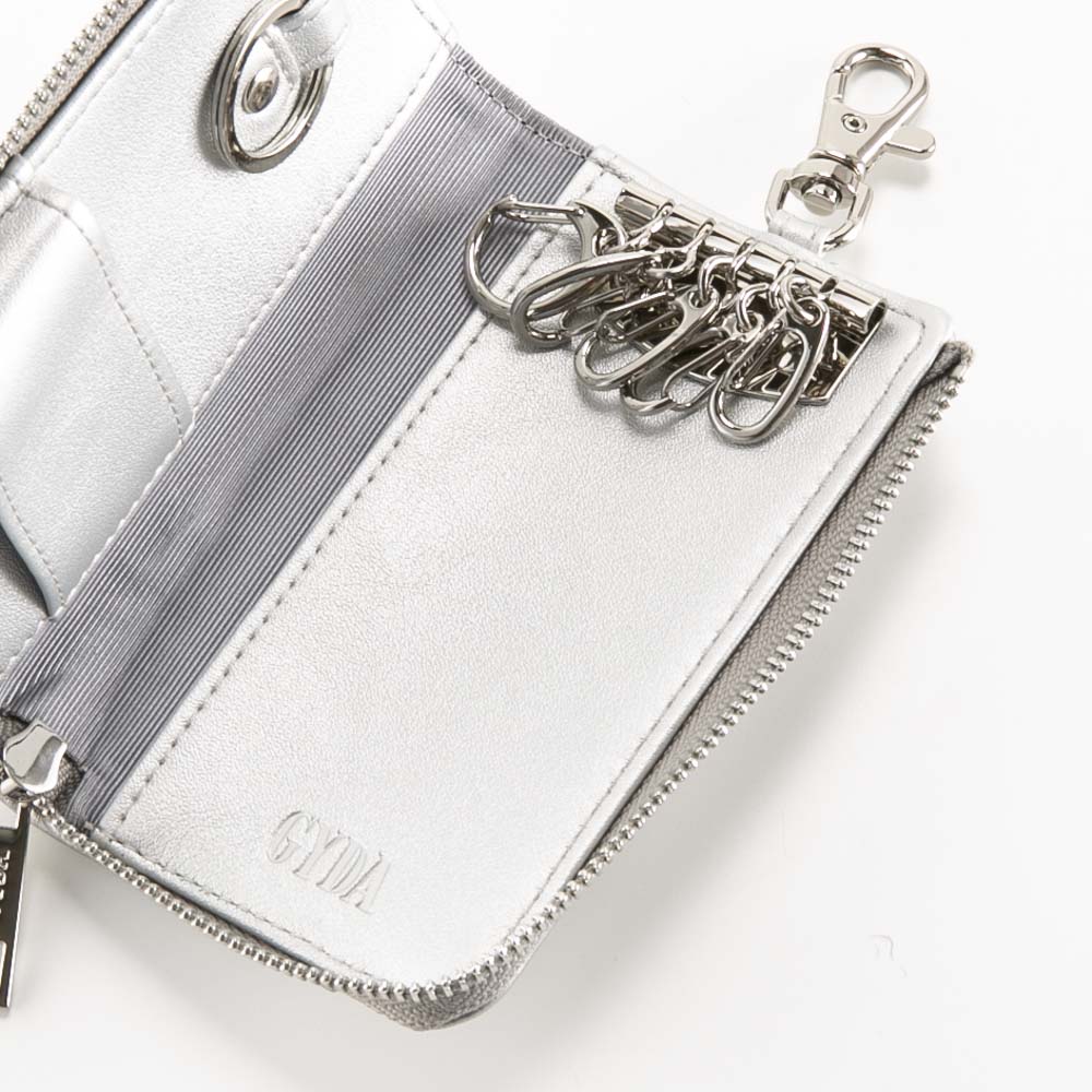 ジェイダ GYDA キーケース キルティングメタル GY-W243【FITHOUSE ONLINE SHOP】