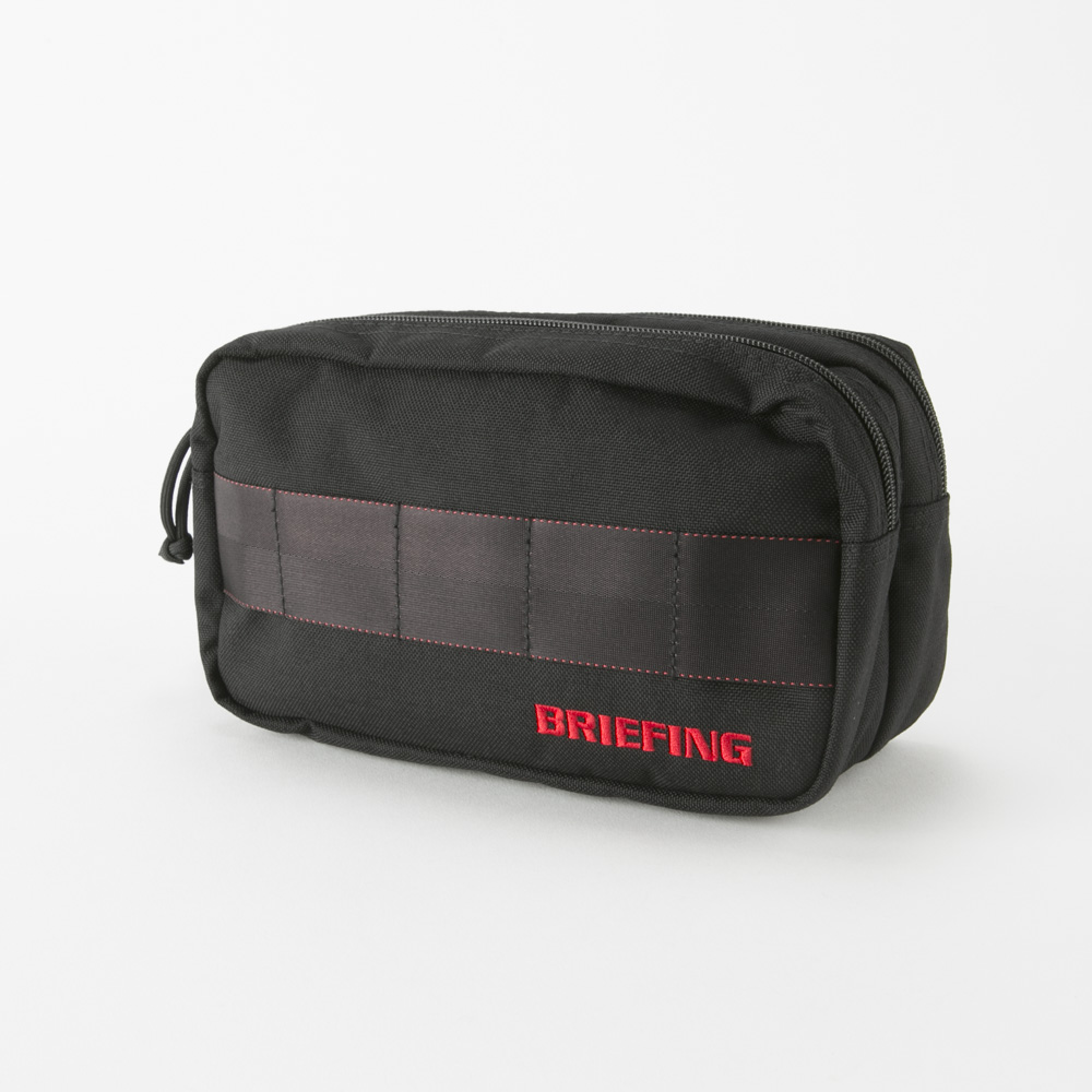 ブリーフィング BRIEFING ポーチ DOUBLE ZIP POUCH-3 GOLF BG1812401 ...