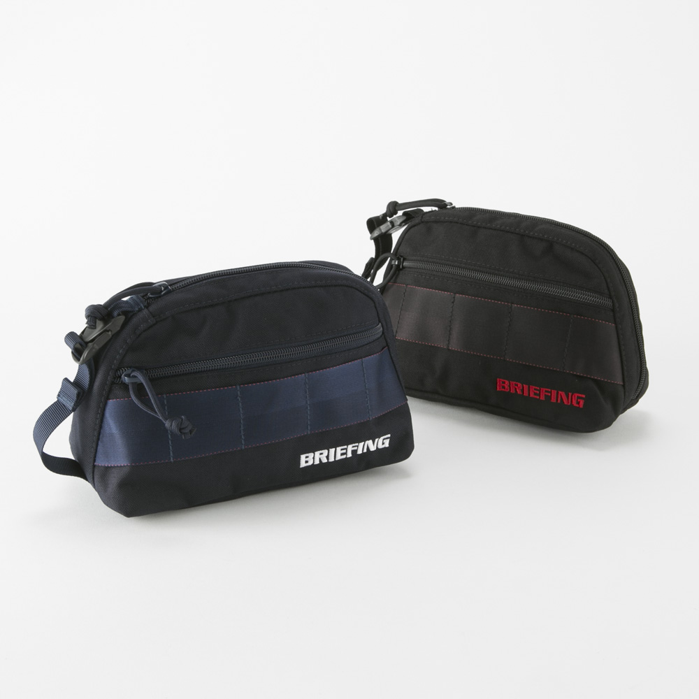 ブリーフィング BRIEFING ポーチ B SERIES ROUND POUCH BG1732401【FITHOUSE ONLINE SHOP】