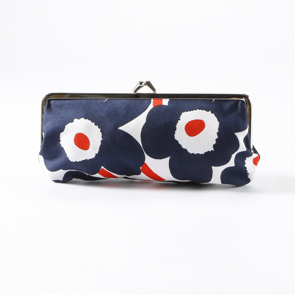 マリメッコ marimekko ポーチ Mini Unikko Silmalasikukkaro がま口 047821【FITHOUSE ONLINE SHOP】