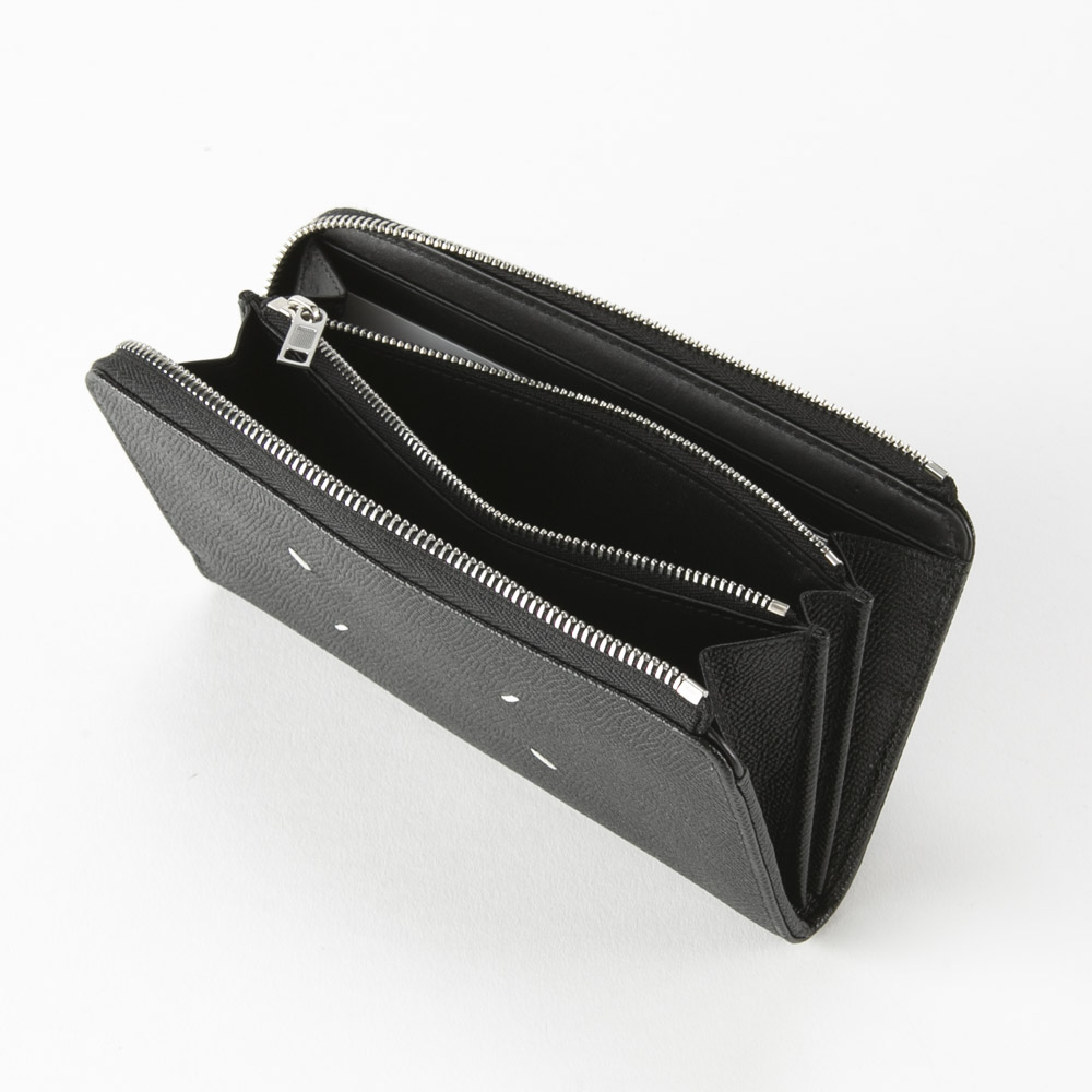 メゾンマルジェラ Maison Margiela 4ステッチカーフL字ファスナー長財布 S35UI0431-P0399【FITHOUSE ONLINE SHOP】