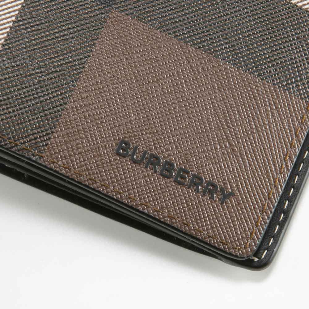 バーバリー BURBERRY 長財布 チェック E-CANVAS 小銭入付 8052803【FITHOUSE ONLINE SHOP】