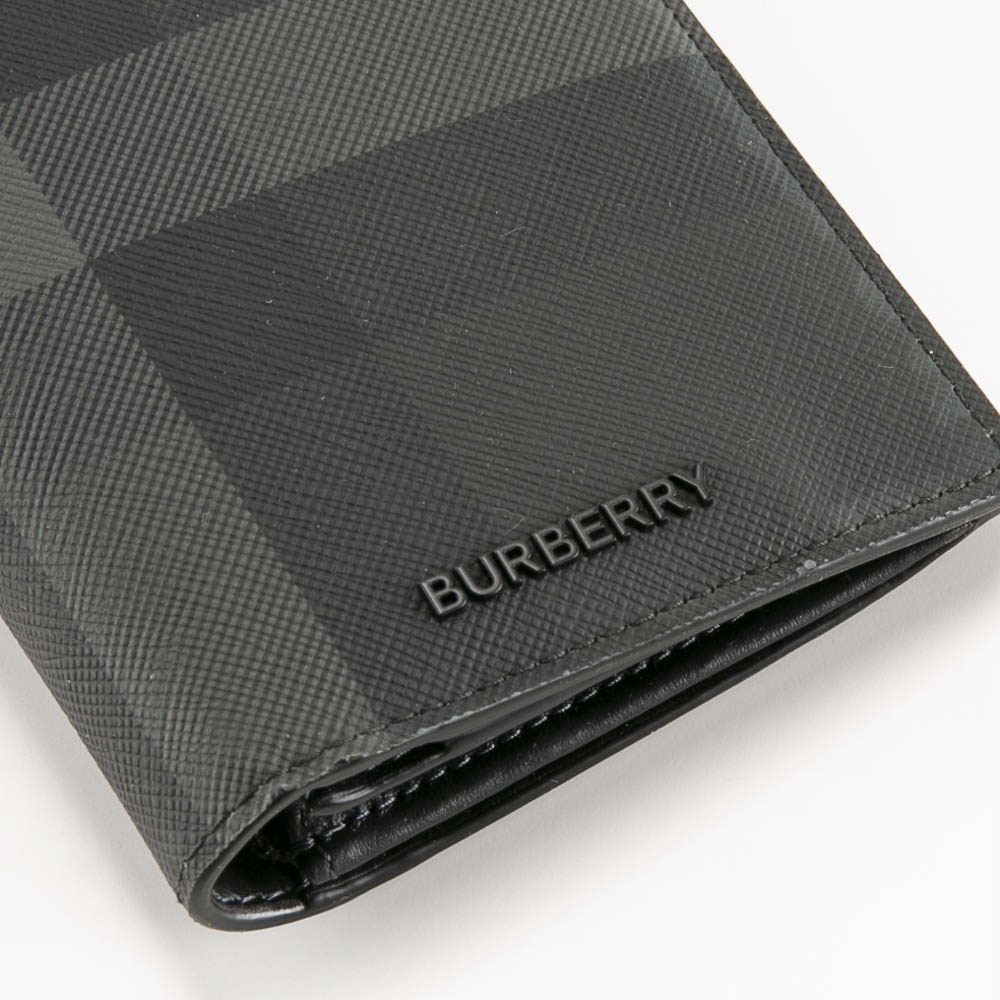 バーバリー BURBERRY 長財布 チャコールチェック&レザー 8070199【FITHOUSE ONLINE SHOP】