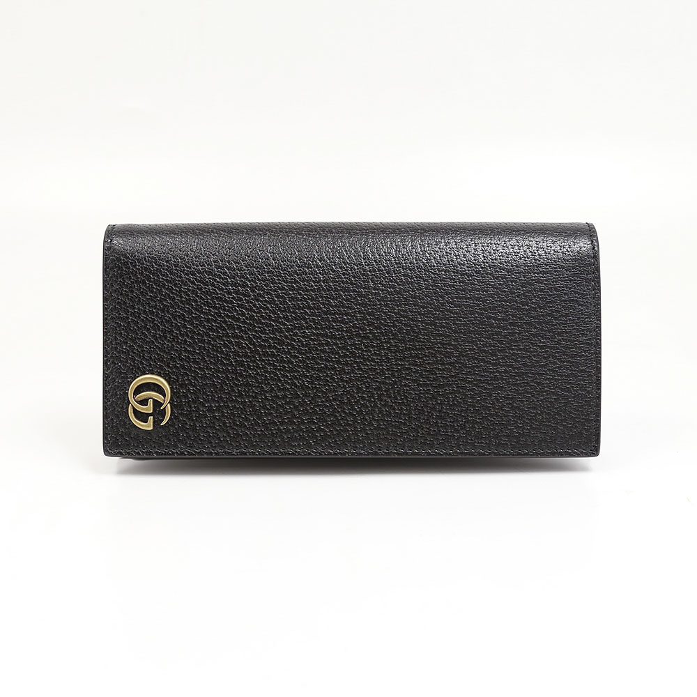 グッチ GUCCI GG MARMONTレザー長財布 428740 DJ20T【FITHOUSE ONLINE SHOP】