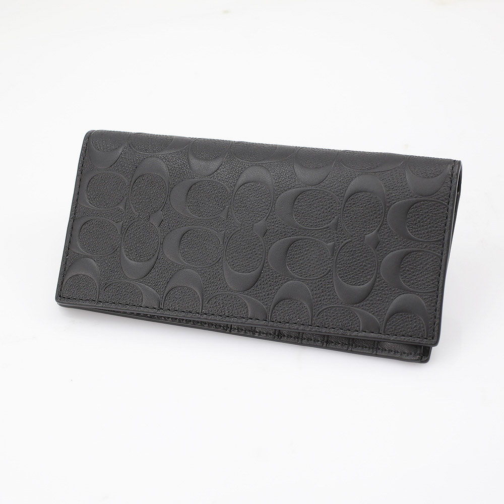 COACH OUTLET コーチアウトレット 長財布 F75365/BLK/7205【FITHOUSE ONLINE SHOP】