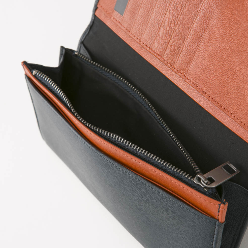 DIESEL ディーゼル  FRESH S/24 A DAY長財布 X05660P1752/H6842 ネイビーブルー【FITHOUSE ONLINE SHOP】