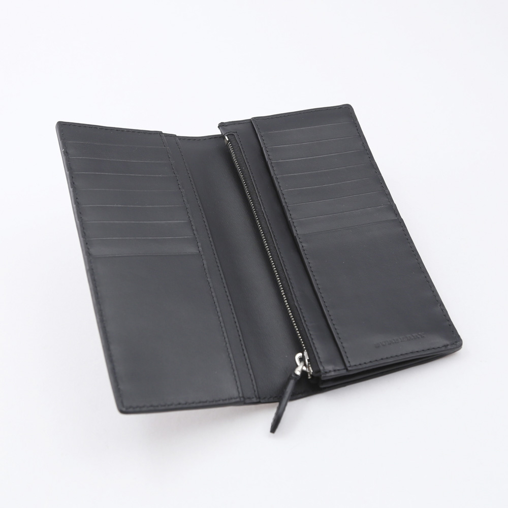 バーバリー BURBERRY 長財布 ヴィンテージチェック長財布F 4074704 BLK ブラウン／コンビ【FITHOUSE ONLINE SHOP】