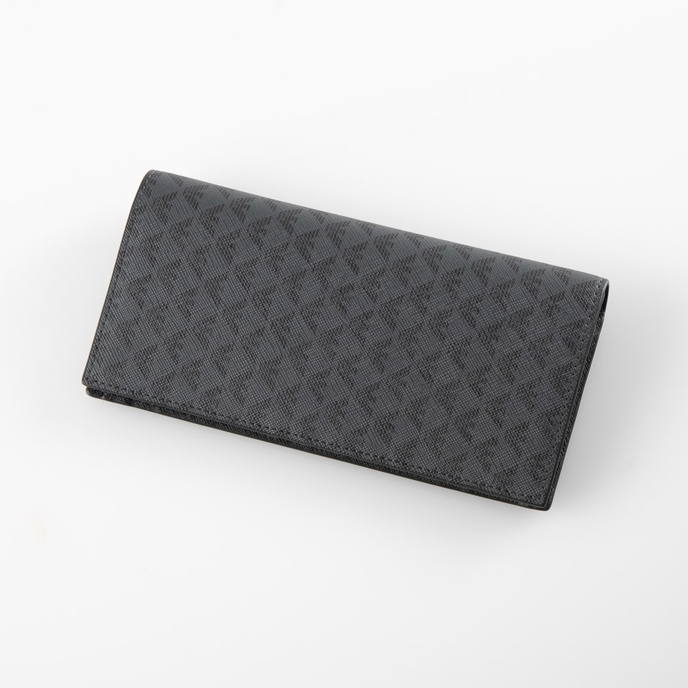 【10％OFFクーポン対象商品】エンポリオアルマーニ EMPORIO ARMANI 長財布 レザー&PVCオールオーバーロゴ長F Y4R060YG91J【FITHOUSE ONLINE SHOP】