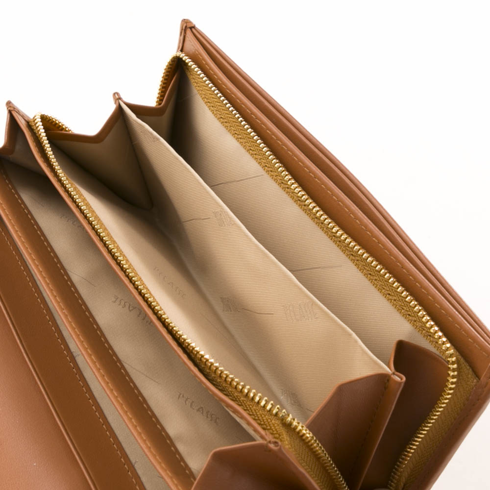 PRIMA CLASSE プリマクラッセ PVC地図柄金具タグ長F付 W026/6000/0010 ベージュ／コンビ【FITHOUSE ONLINE SHOP】