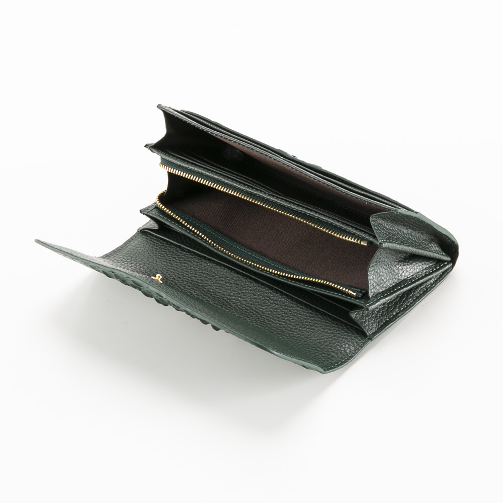 ロダニア RODANIA クロコダイル かぶせ長財布 RDOC9965【FITHOUSE ONLINE SHOP】