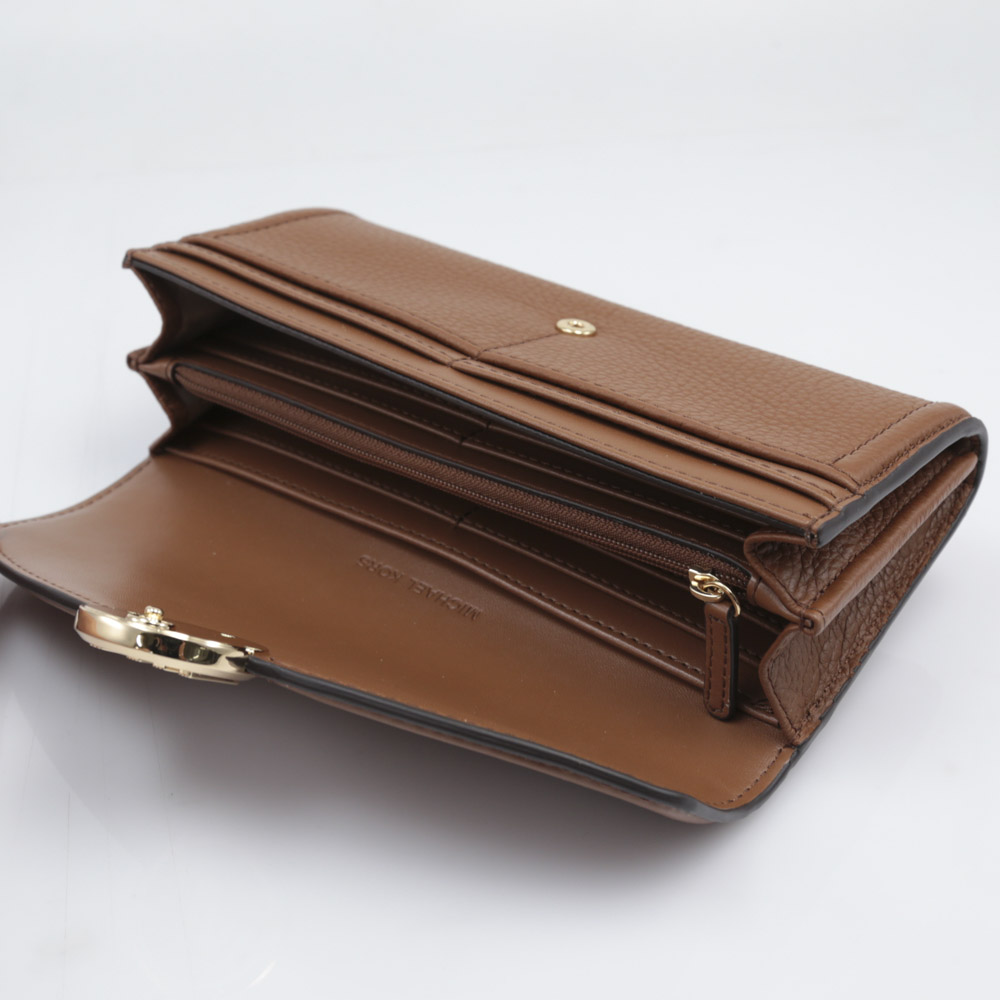 マイケルコース MICHAEL KORS 長財布小銭付き FULTONレザー〇ロゴ長F 35F9GFTE3L【FITHOUSE ONLINE SHOP】