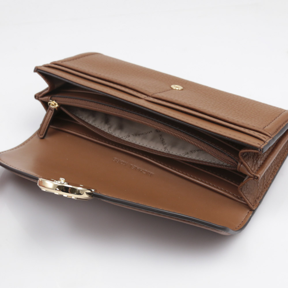 マイケルコース MICHAEL KORS 長財布小銭付き FULTONレザー〇ロゴ長F 35F9GFTE3L【FITHOUSE ONLINE SHOP】