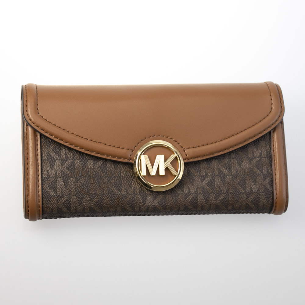 マイケルコース MICHAEL KORS 長財布小銭付き FULTON〇金具長F付LG FLAP 35F9GFTE3B/O【FITHOUSE ONLINE SHOP】