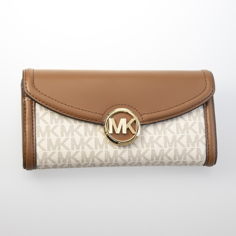 マイケルコース MICHAEL KORS 長財布小銭付き FULTON〇金具長F付LG FLAP 35F9GFTE3B/O【FITHOUSE ONLINE SHOP】