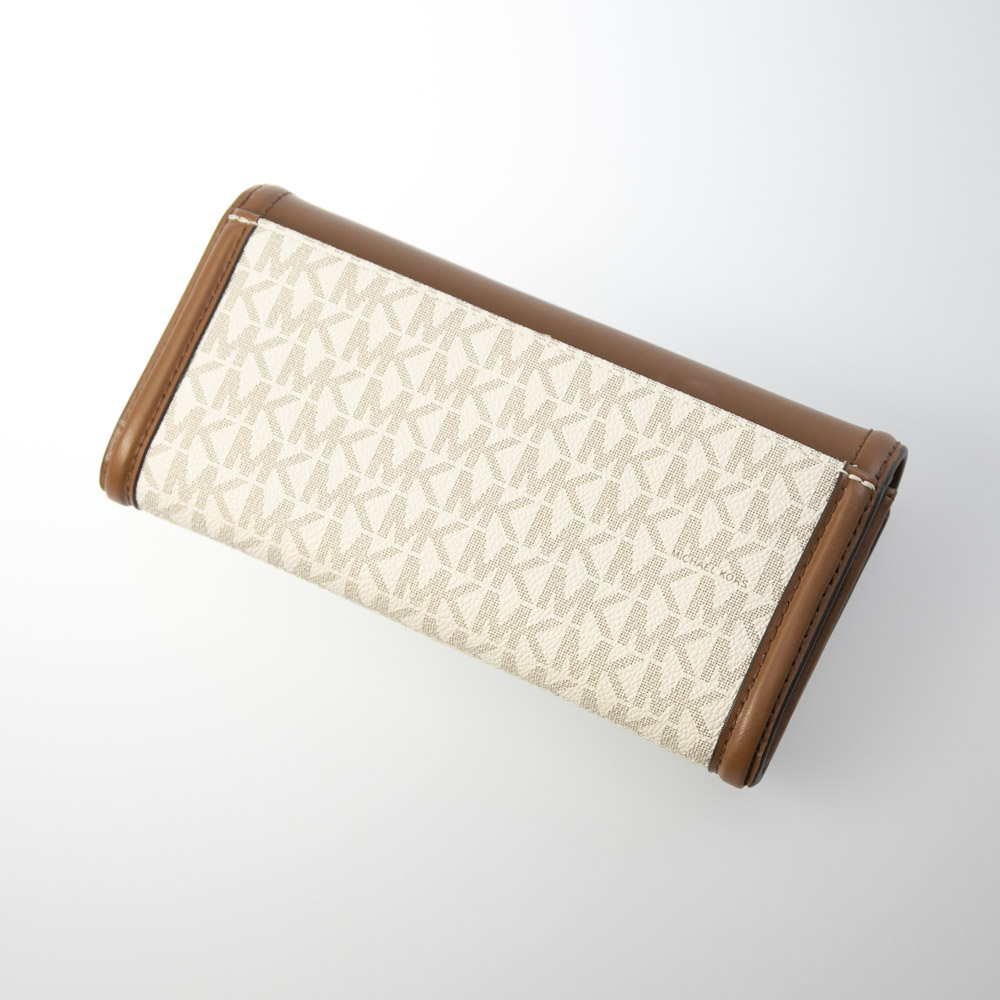 マイケルコース MICHAEL KORS 長財布小銭付き FULTON〇金具長F付LG FLAP 35F9GFTE3B/O【FITHOUSE ONLINE SHOP】