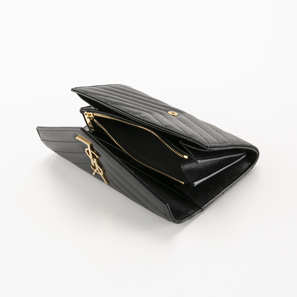 サンローラン Saint Laurent モノグラムYSLマテラッセ長財布