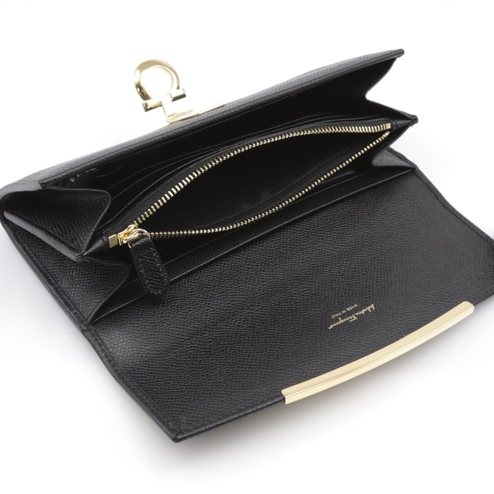 サルヴァトーレフェラガモ salvatore ferragamo 長財布 ガンチーニクリップ長F/683312 D150【FITHOUSE ONLINE SHOP】