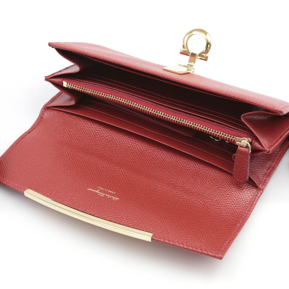 サルヴァトーレフェラガモ salvatore ferragamo 長財布 ガンチーニクリップ長F/683314 D150【FITHOUSE ONLINE SHOP】