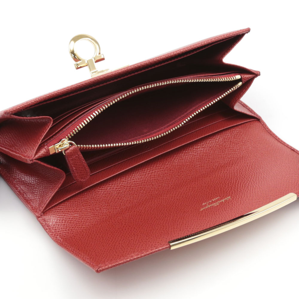 サルヴァトーレフェラガモ salvatore ferragamo 長財布 ガンチーニクリップ長F/683314 D150【FITHOUSE ONLINE SHOP】
